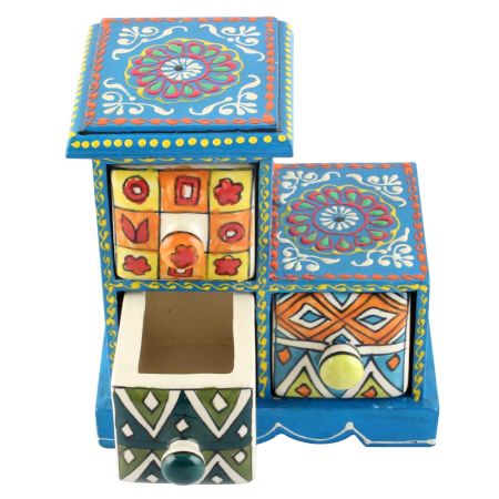 Spice Box Masala Rack Container Gift Items 